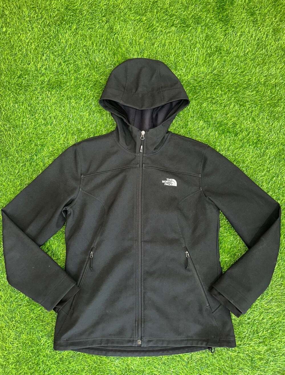 The North Face Women's Apex Bionic Softshell Hooded Jacket Black Size L